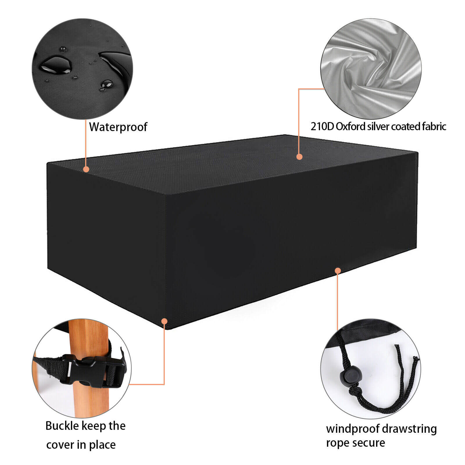 features of UV Resistant Outdoor Furniture Covers