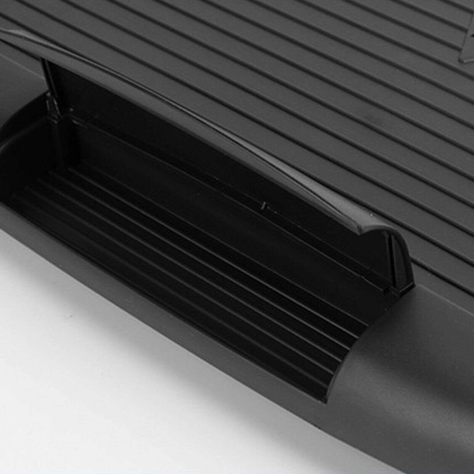 Detail of Under Desk Keyboard Drawer w/ Rotatable Mouse Tray