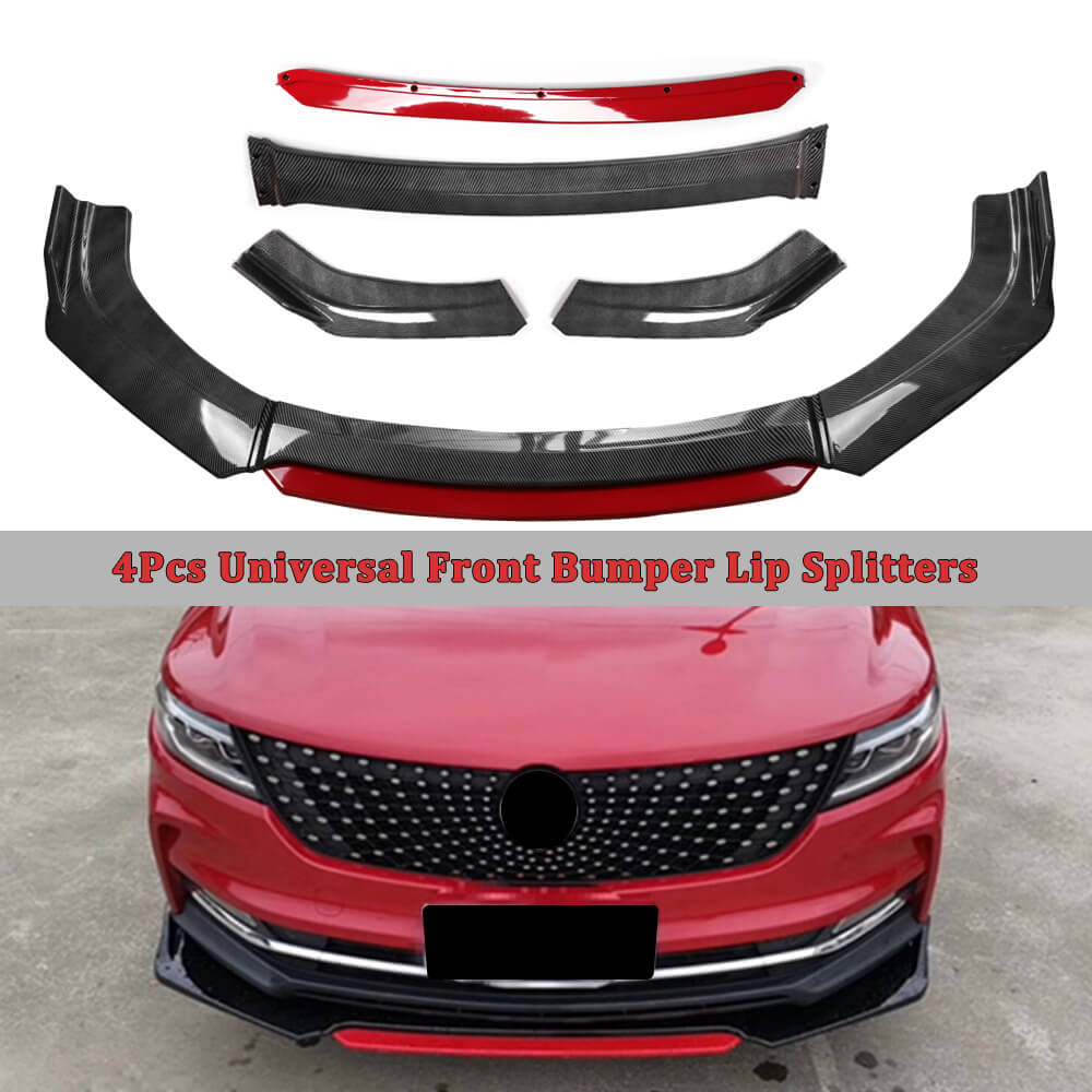 Universal Car Front Bumper Lip Spoiler Splitter