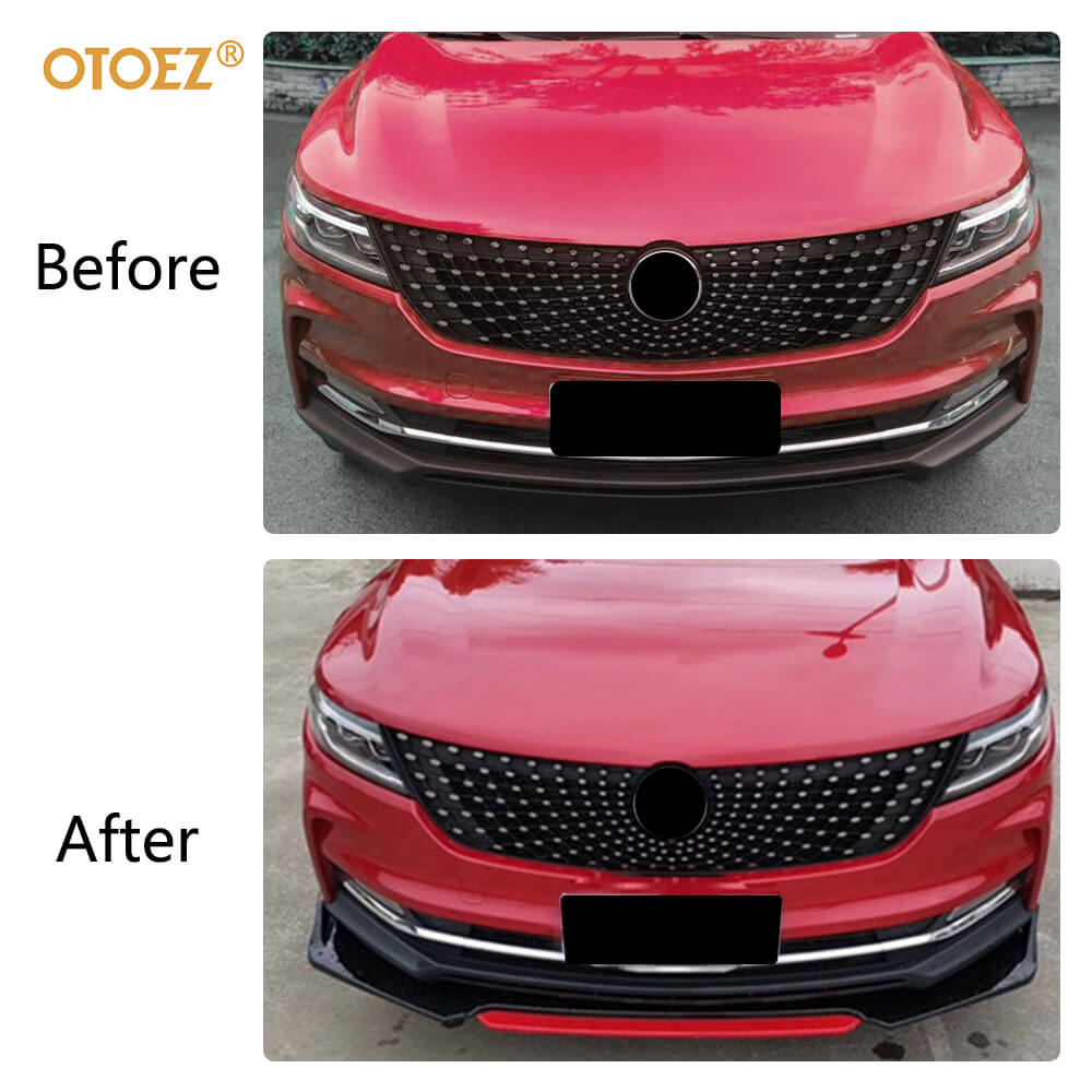 Durable 72" Universal Car Front Bumper Lip Spoiler Splitter