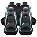 Green of Universal Car Leather Seat Covers, 5 Seats