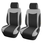 gray front Universal Cloth Car Seat Covers