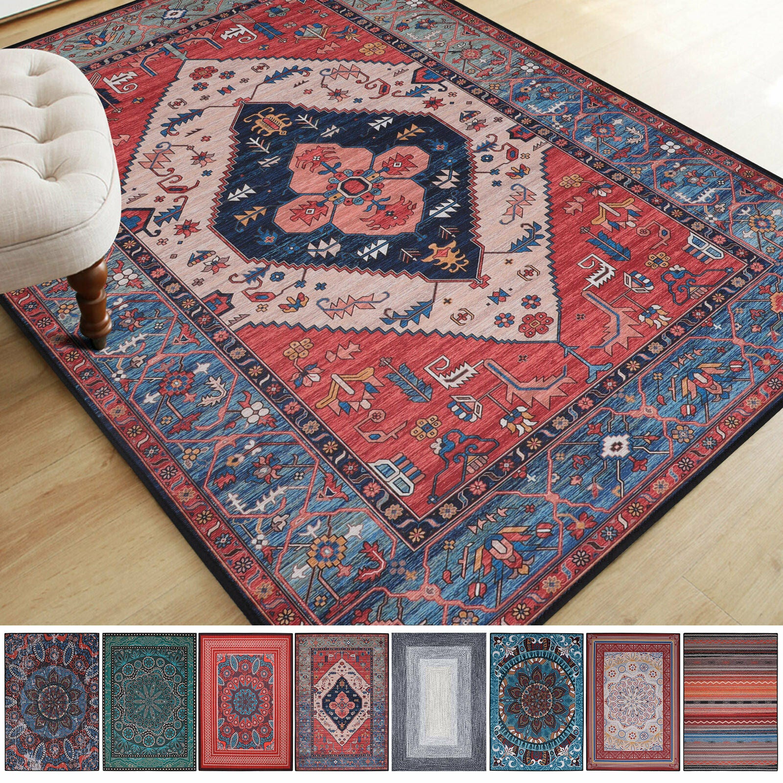 Vintage Boho Area Rugs