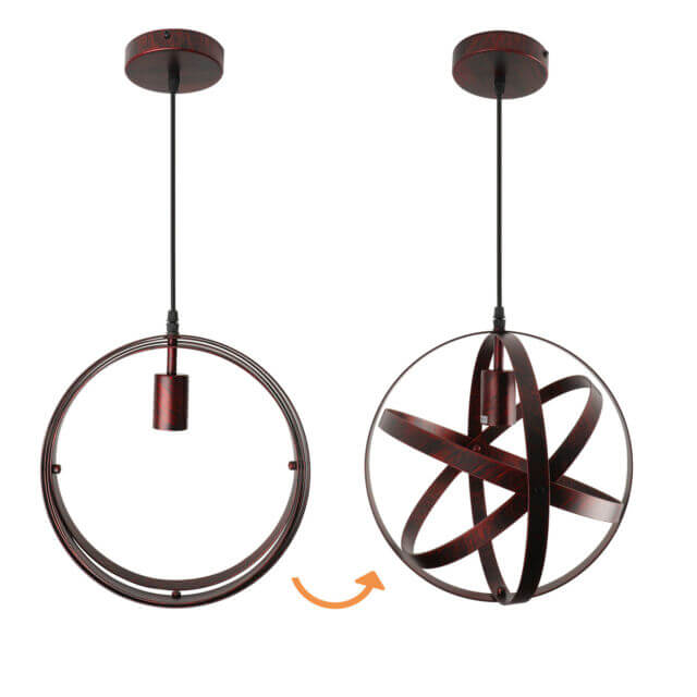 foldable Vintage Ceiling Light