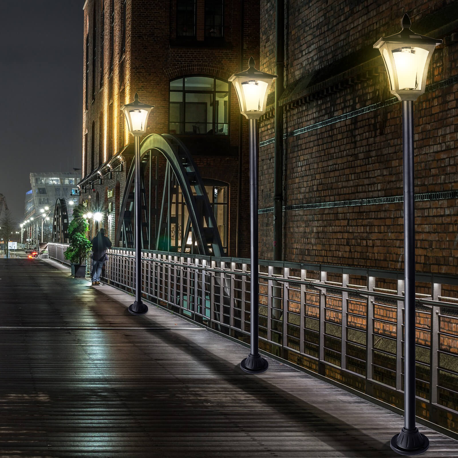 Vintage Solar Lamp - BCBMALL