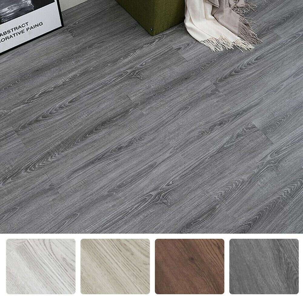 36Pcs Vinyl Plank Flooring Self Adhesive Peel Stick