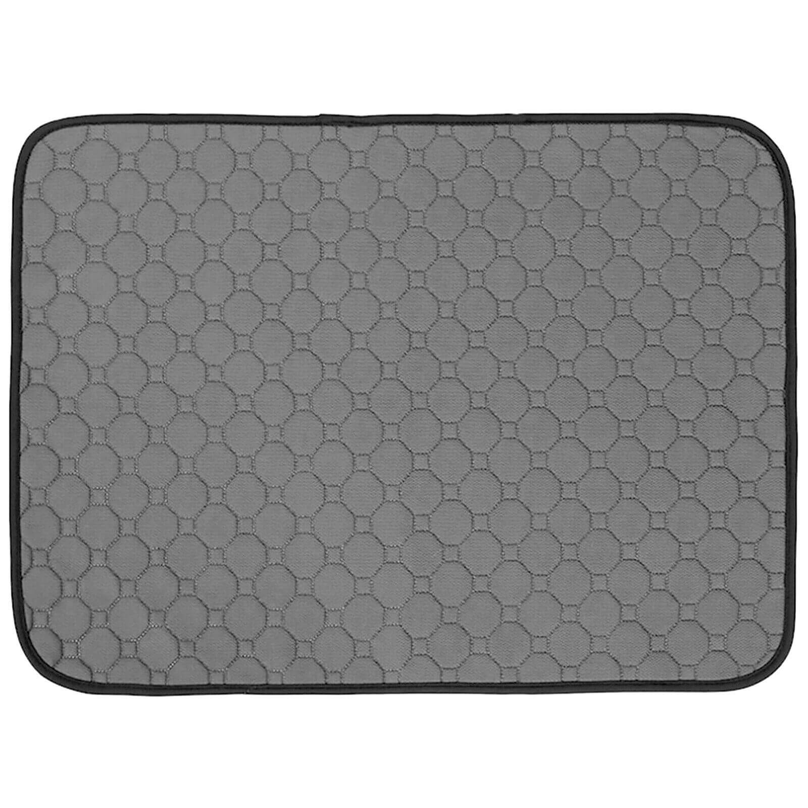 gray Washable Dog Pee Pad