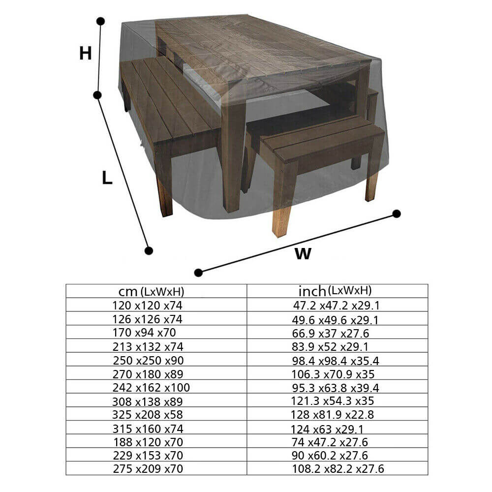 Outdoor Table Cover - BCBMALL