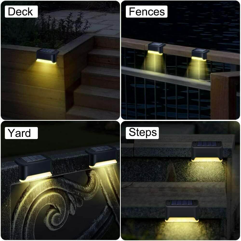 multiusage Solar Deck LED Light