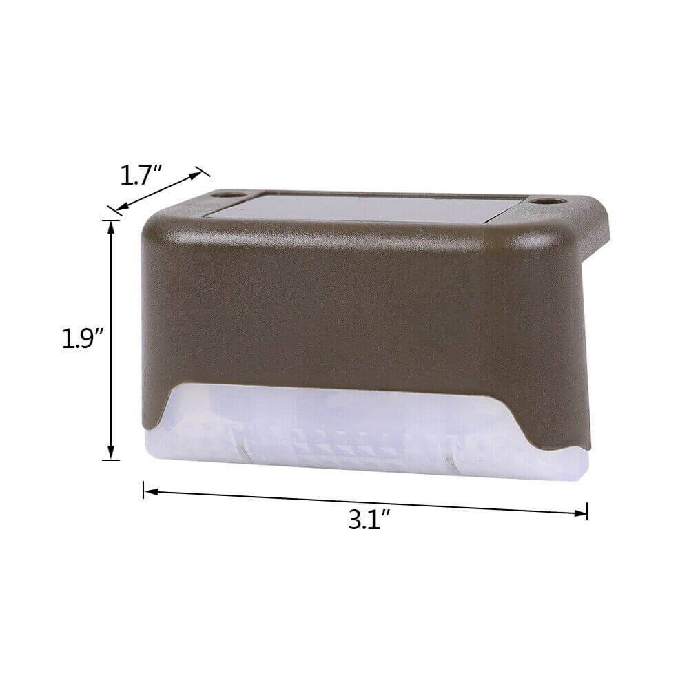 size of Solar Deck LED Light