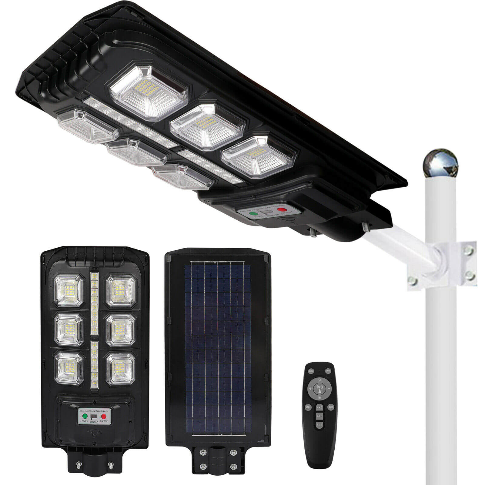 100w Waterproof Solar Street Light
