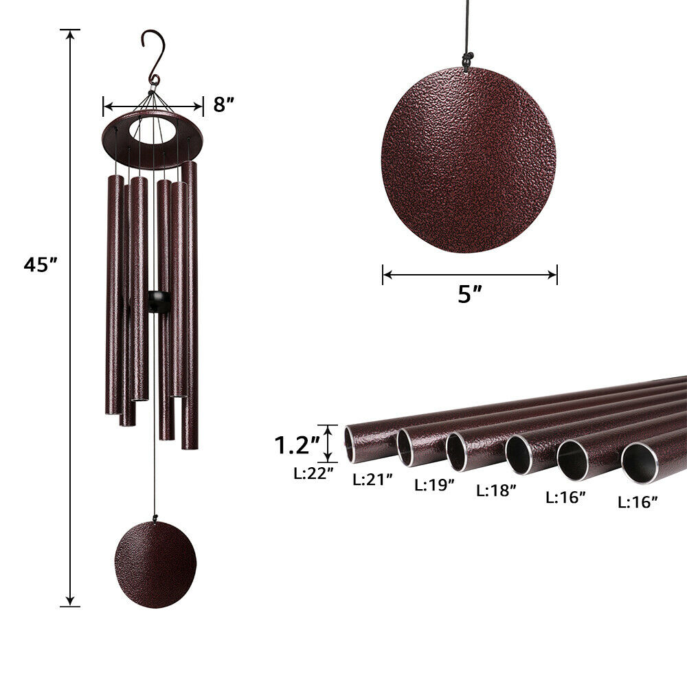 Brown Windchime Chapel Bells Wind Chimes
