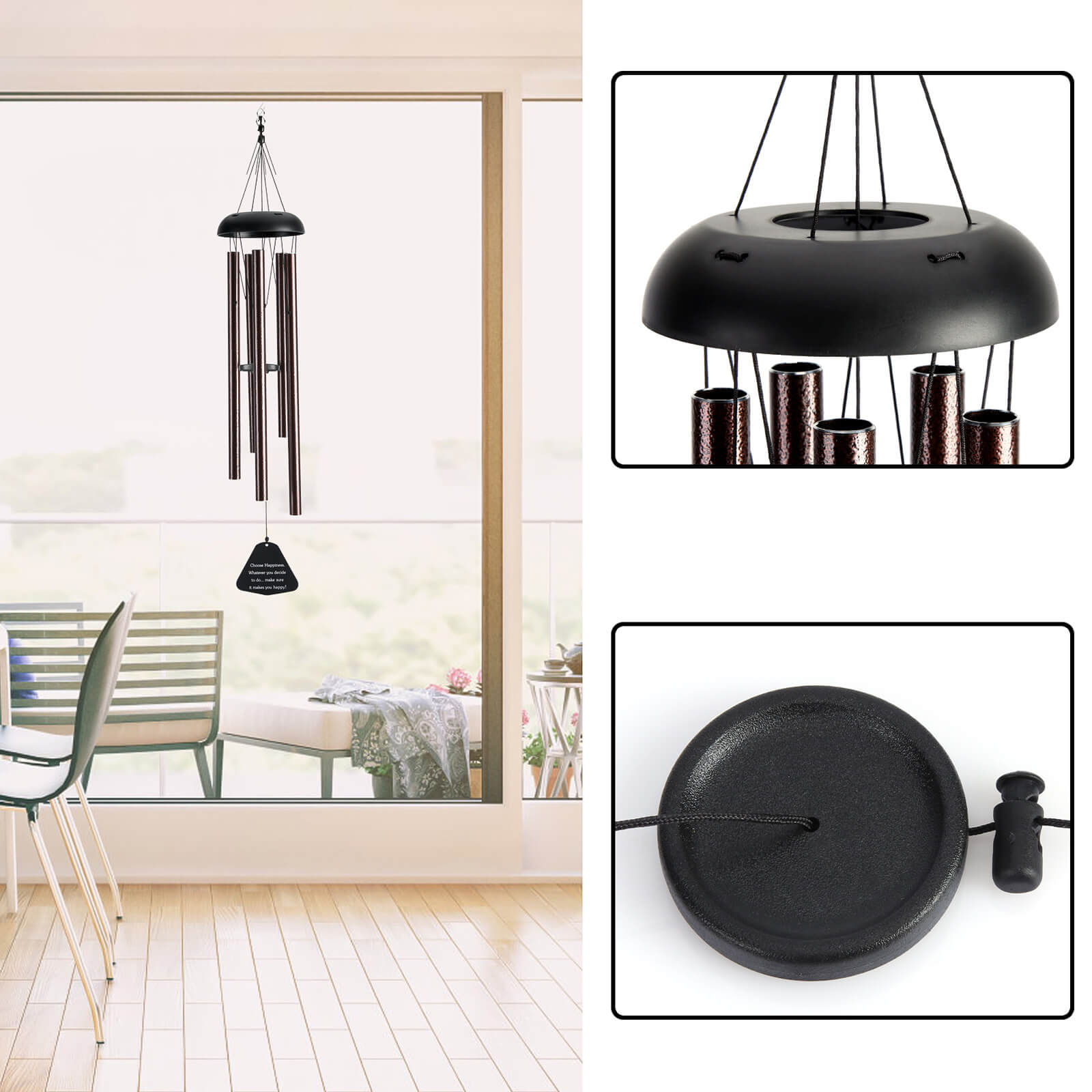 Material of Windchime Chapel Bells Wind Chimes