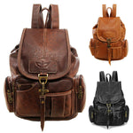 Women Girl Leather Backpack School Travel Shoulder Satchel