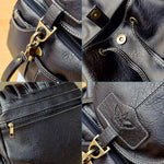Zip of Women Girl Leather Backpack School Travel Shoulder Satchel