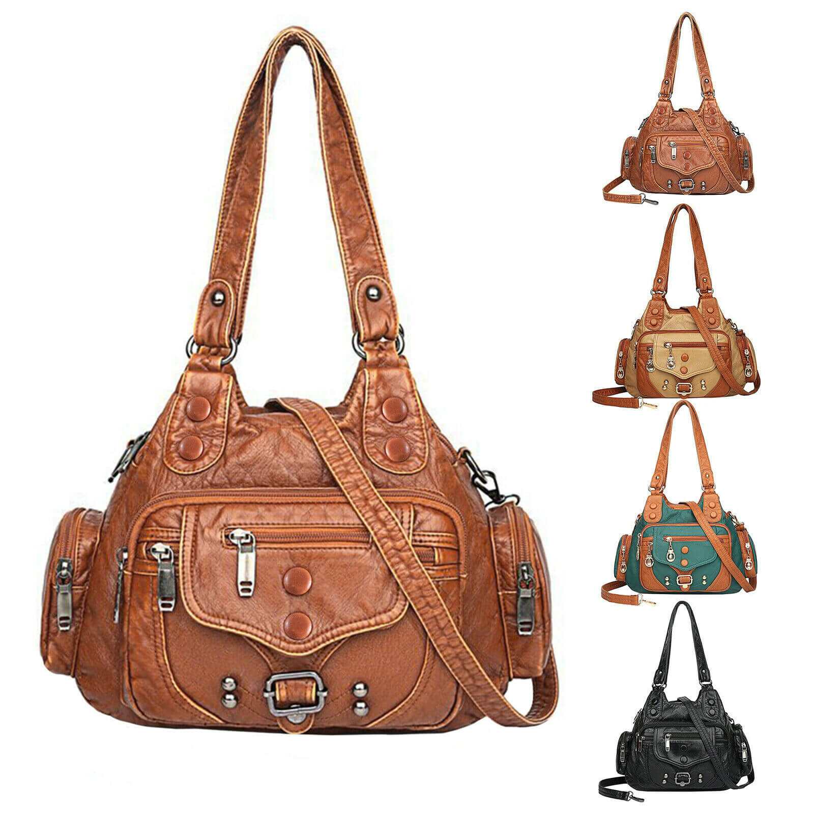 Women Leather Shoulder Bag
