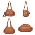 display of Women Leather Shoulder Bag