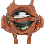 inside display of Women Leather Shoulder Bag