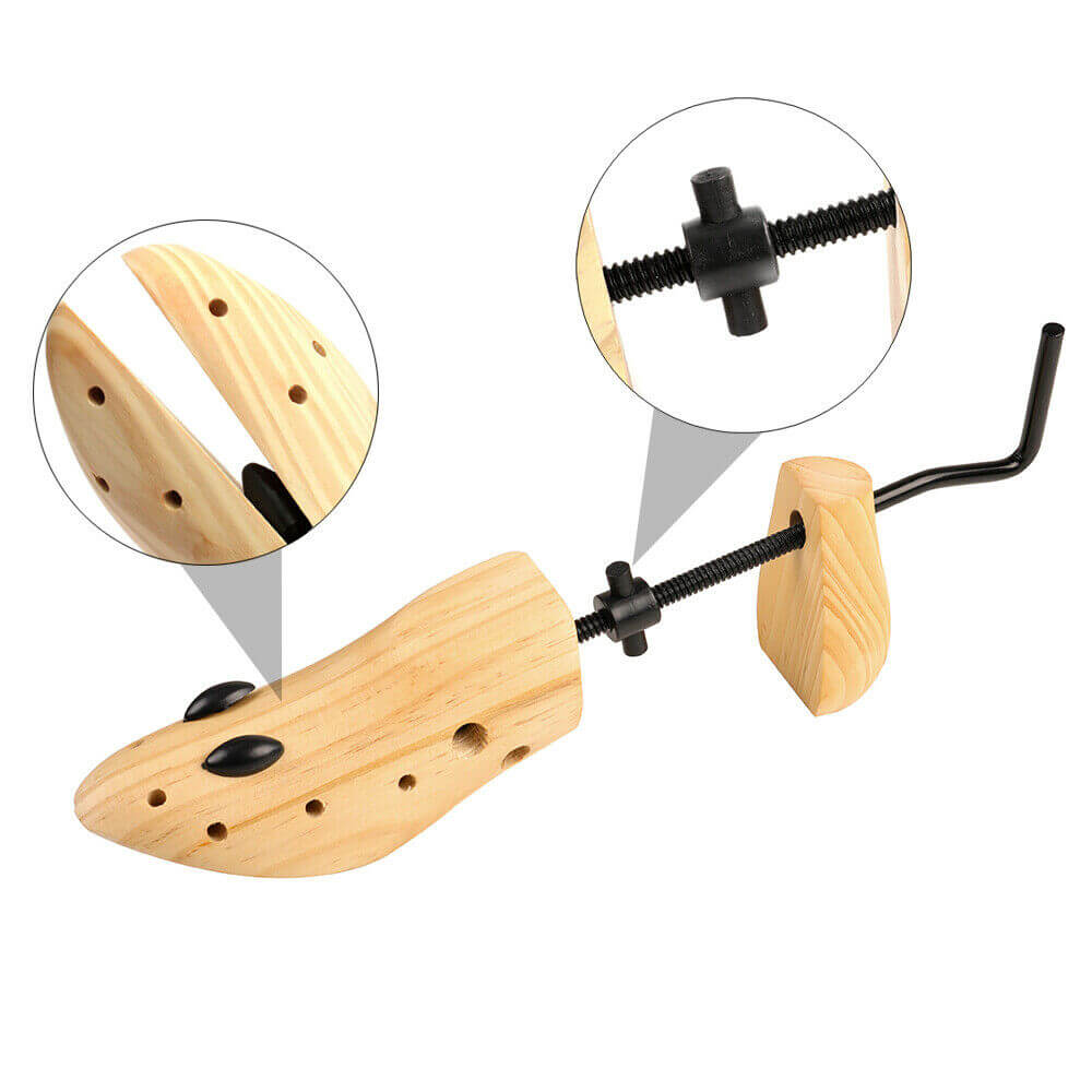 Wooden Shoe Trees Stretcher Expander - BCBMALL