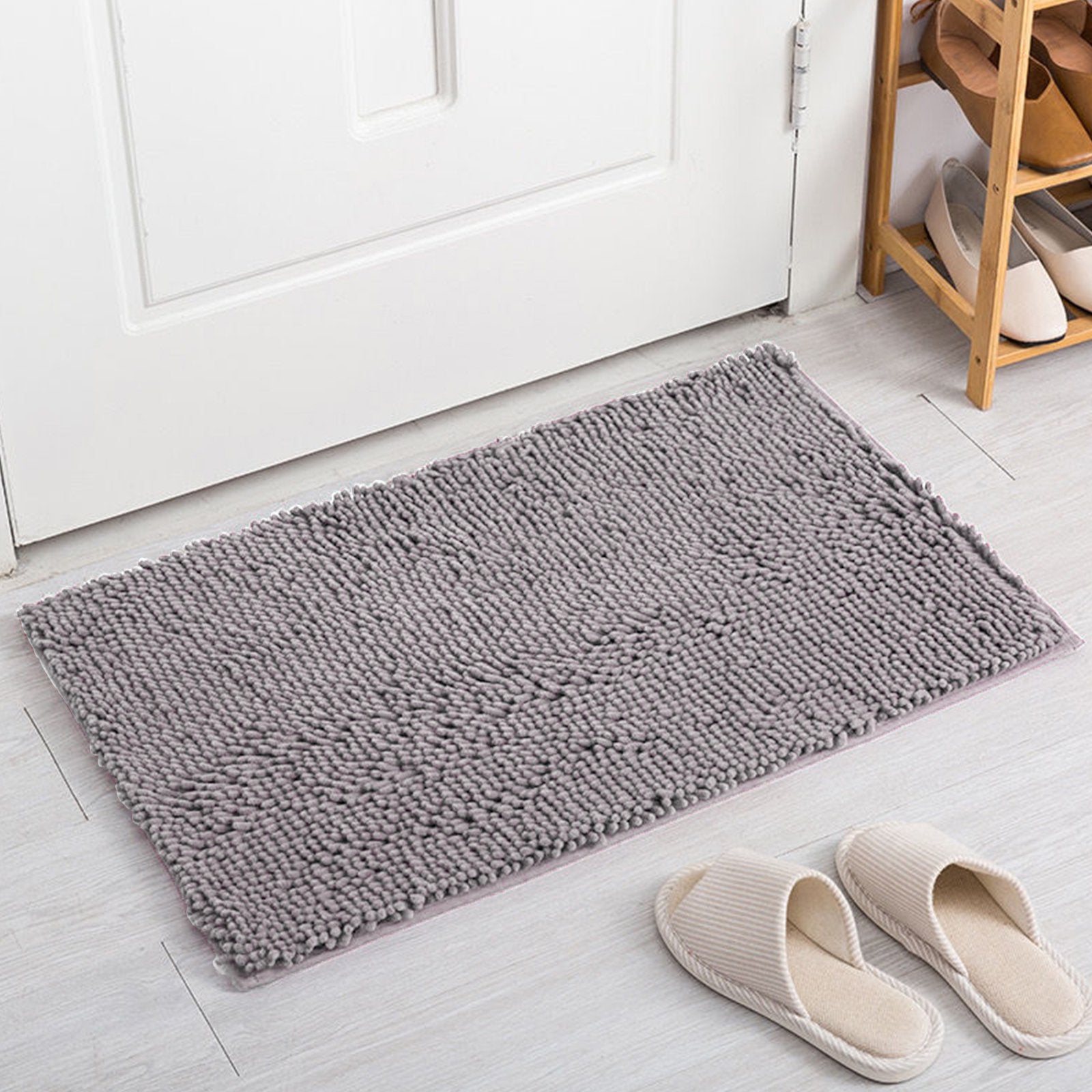 Chenille Bath Rugs Ultra Soft Washable Large Size