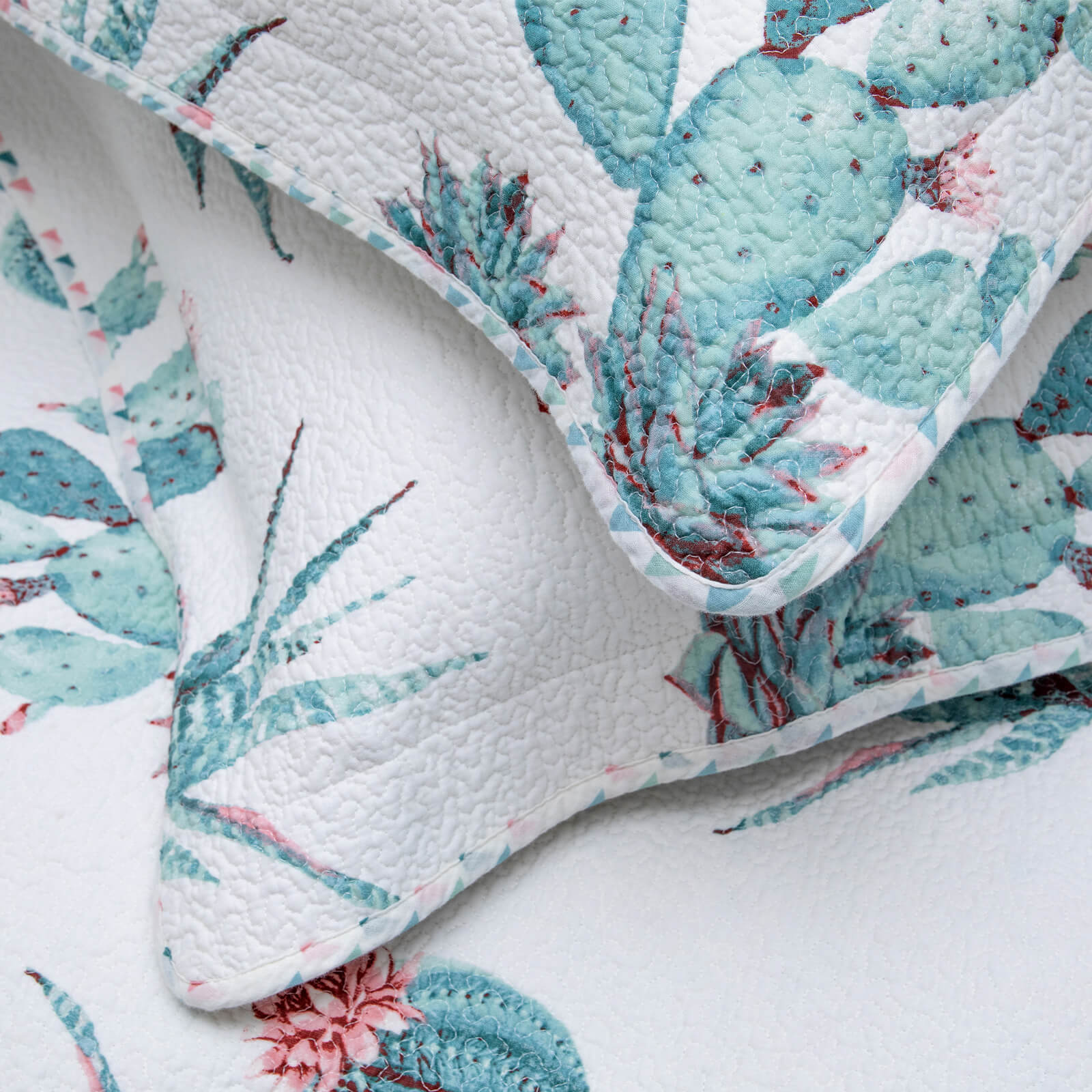 Clearance Cotton Quilt Set Reversible Bedspread Lightweight for All Season, Queen Size