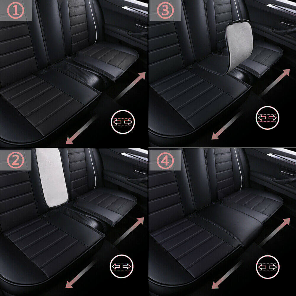 rear seat cover is adjustable