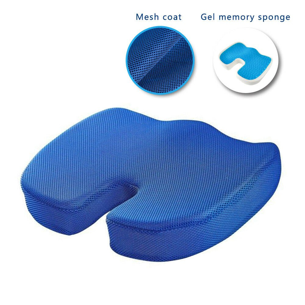 Seat Cushion Cool Gel Memory Foam Chair Pillow-6
