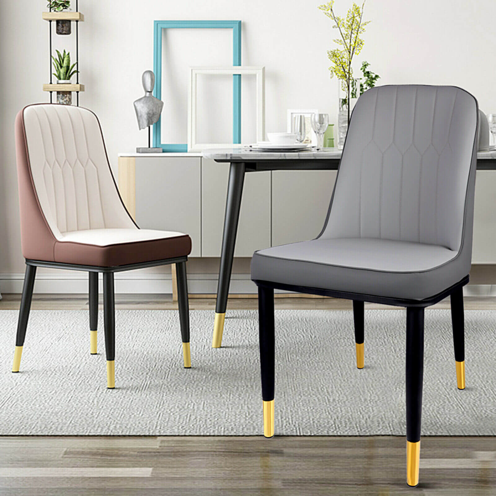 Applicable Scene of Elegant Upholstered Dining Chairs