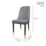 Size of dining chair