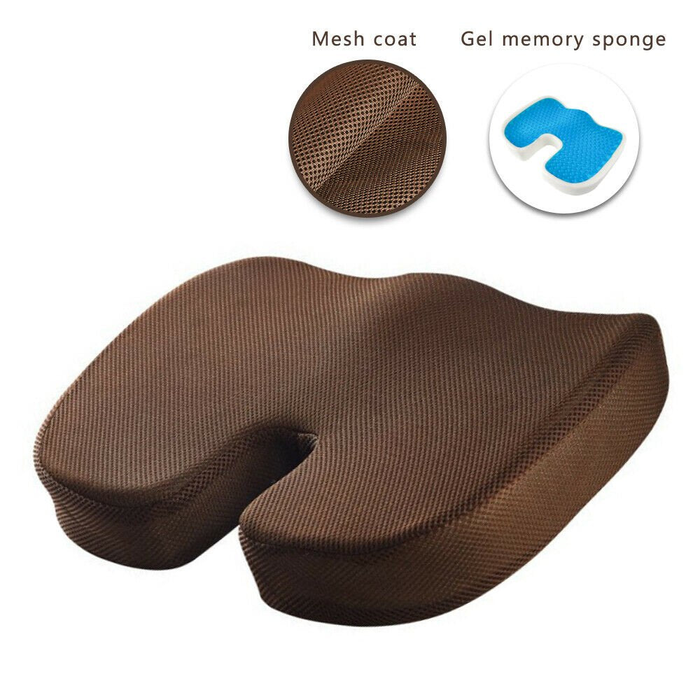 Seat Cushion Cool Gel Memory Foam Chair Pillow-8