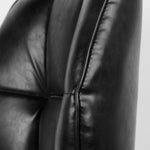 Leather Upholstered Armless Dining Chair
