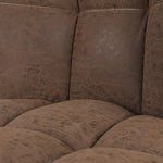 Leather Upholstered Armless Dining Chair