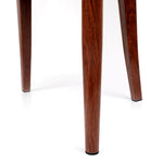 Leather Upholstered Armless Dining Chair