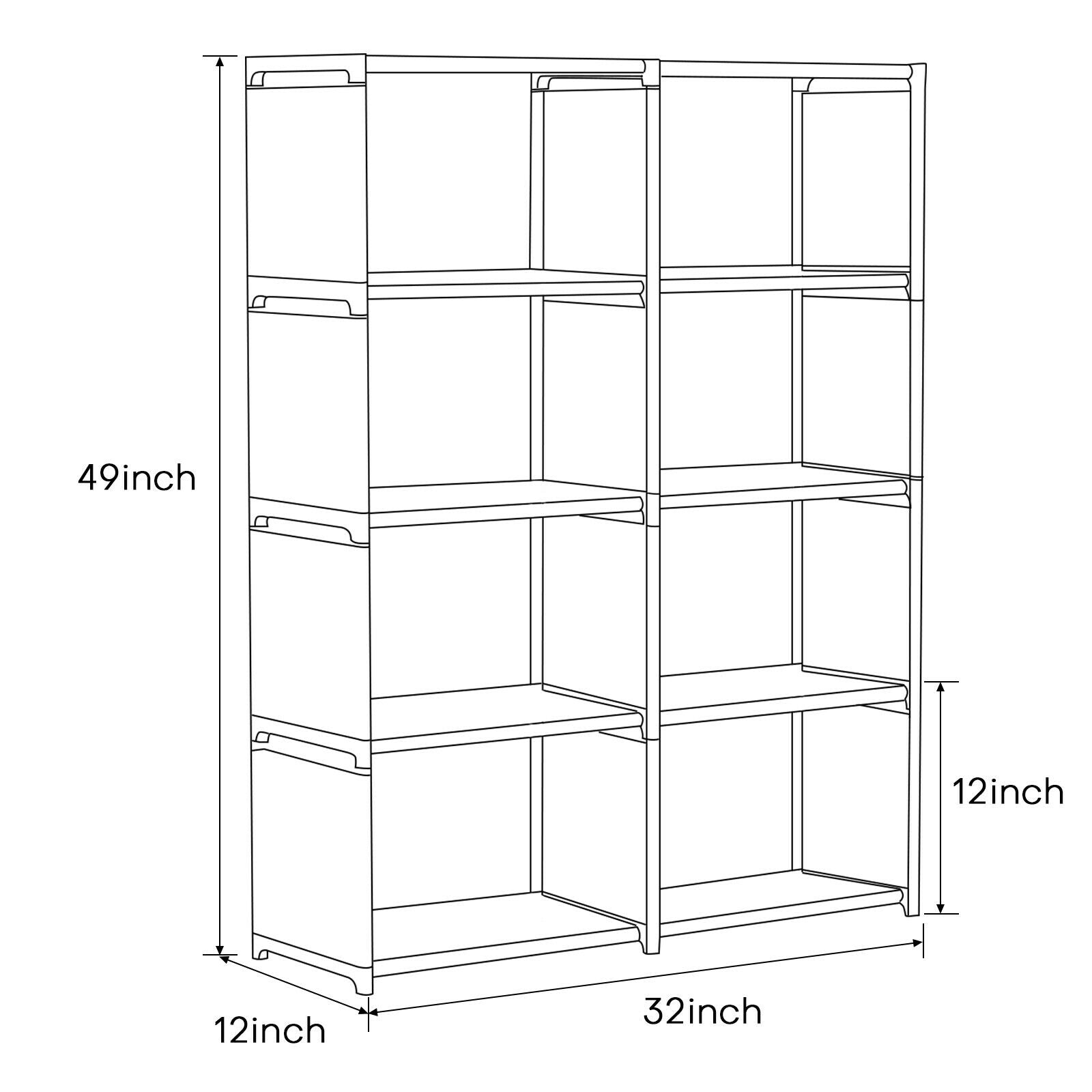 Cube Storage Shelf Rack Organizer Bookcase DIY Cabinet Home Office