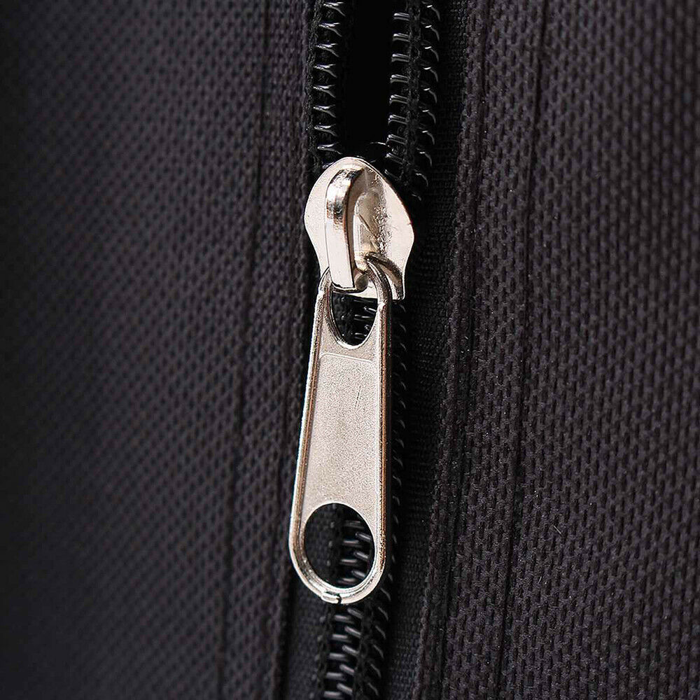 520pcs CD/DVD PU Leather Storage Bag Disc Wallet Case Binder Book Sleeves Protector Black