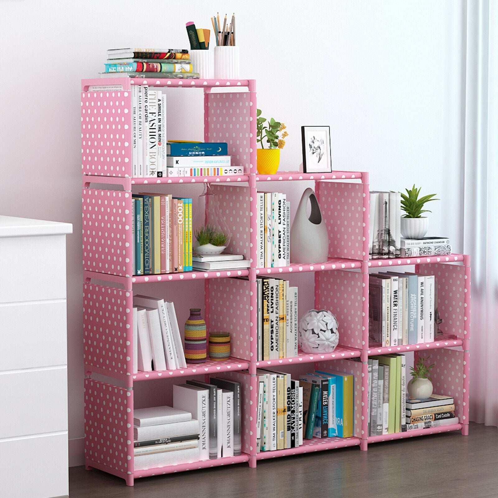 Cube Storage Shelf Rack Organizer Bookcase DIY Cabinet Home Office
