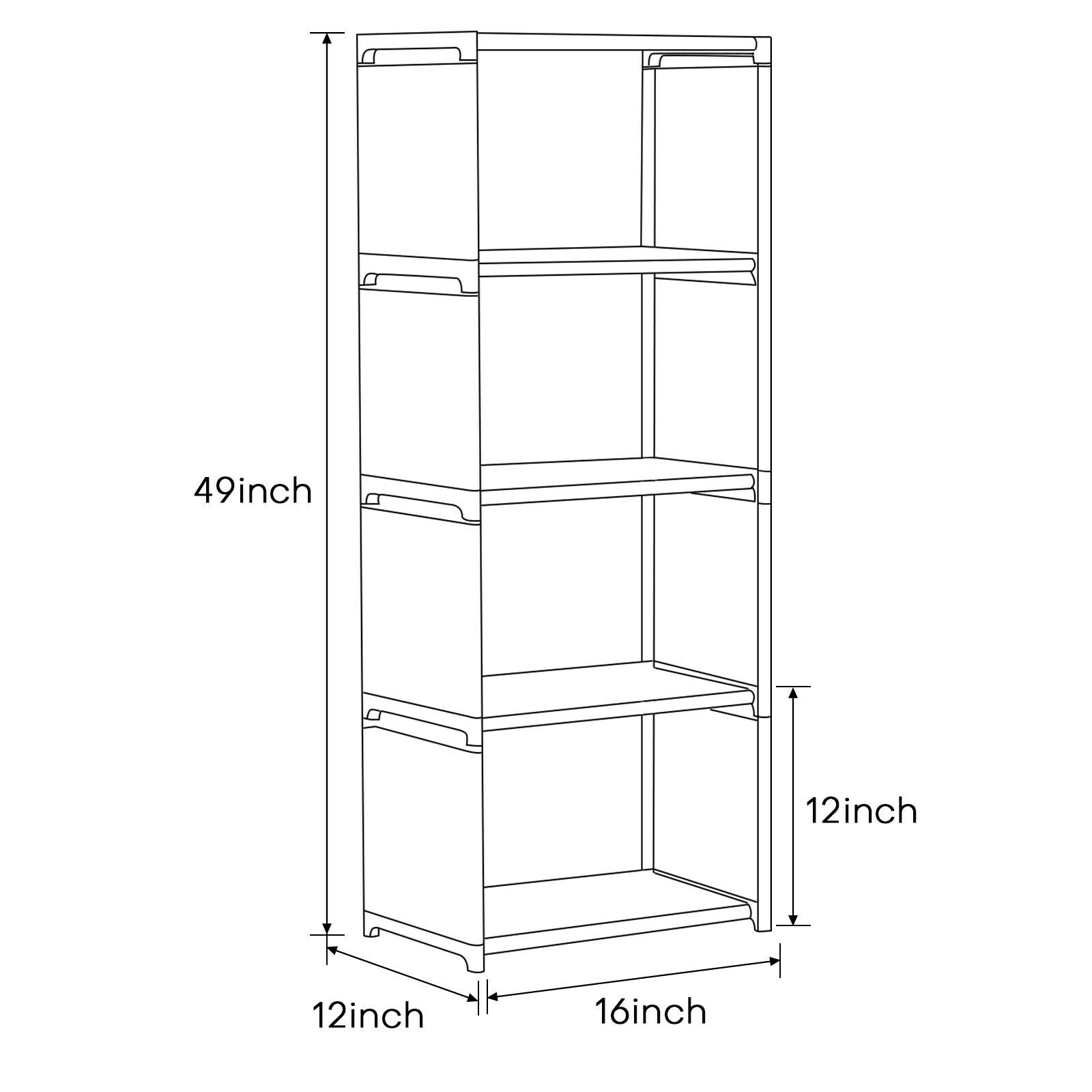 Cube Storage Shelf Rack Organizer Bookcase DIY Cabinet Home Office
