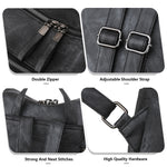 Leather Backpack Purse for Women Vintage Fashion Travel Backpack Shoulder Bag