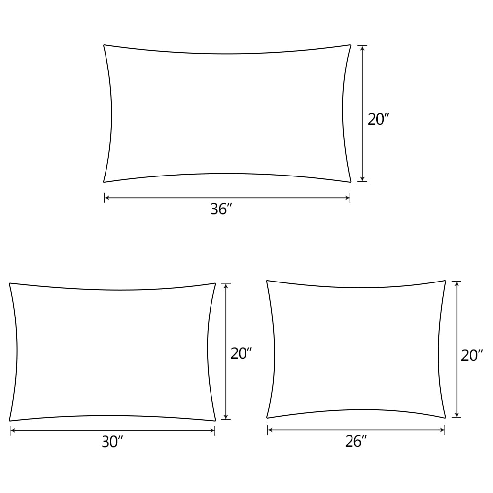 ANMINY Pillowcase set of 4 Pillow Cases-3