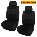 Otoez Front Seat Covers, Black