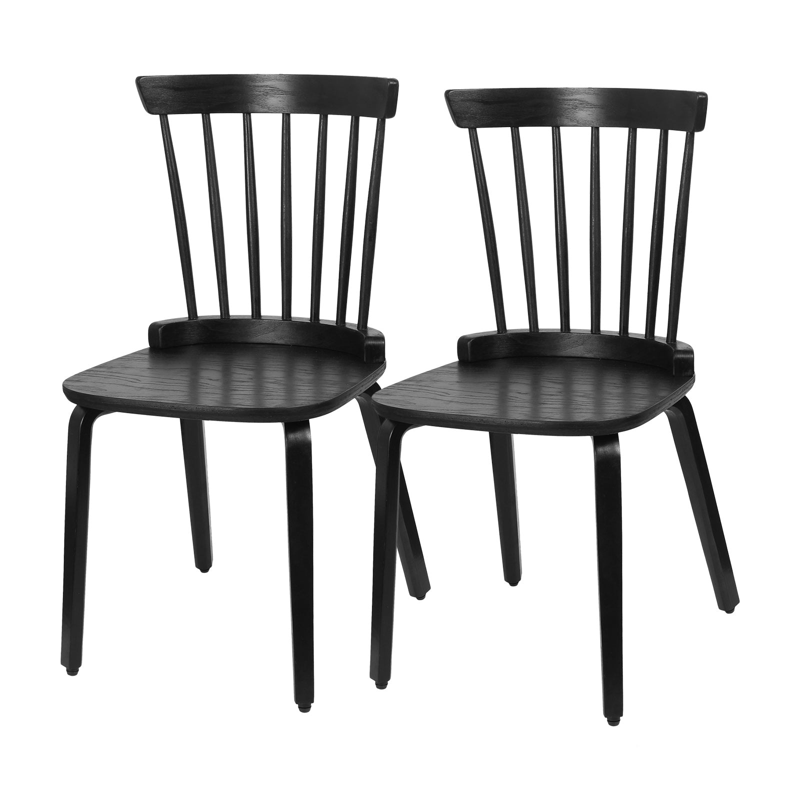 Solid Wood Dining Chair Set of 2