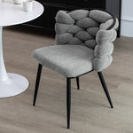 Modern Hand-Woven Accent Chairs