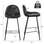 25.5 inch Bar Stools Set of 2