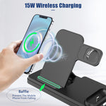4 in 1 Wireless Charger 15W with Fast Charging