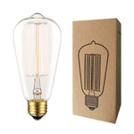 ST64 Edison Bulbs 12-Pack