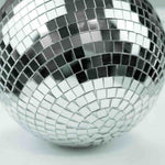 Bottom of 10" Mirror Glass Disco Ball Home Party Lighting