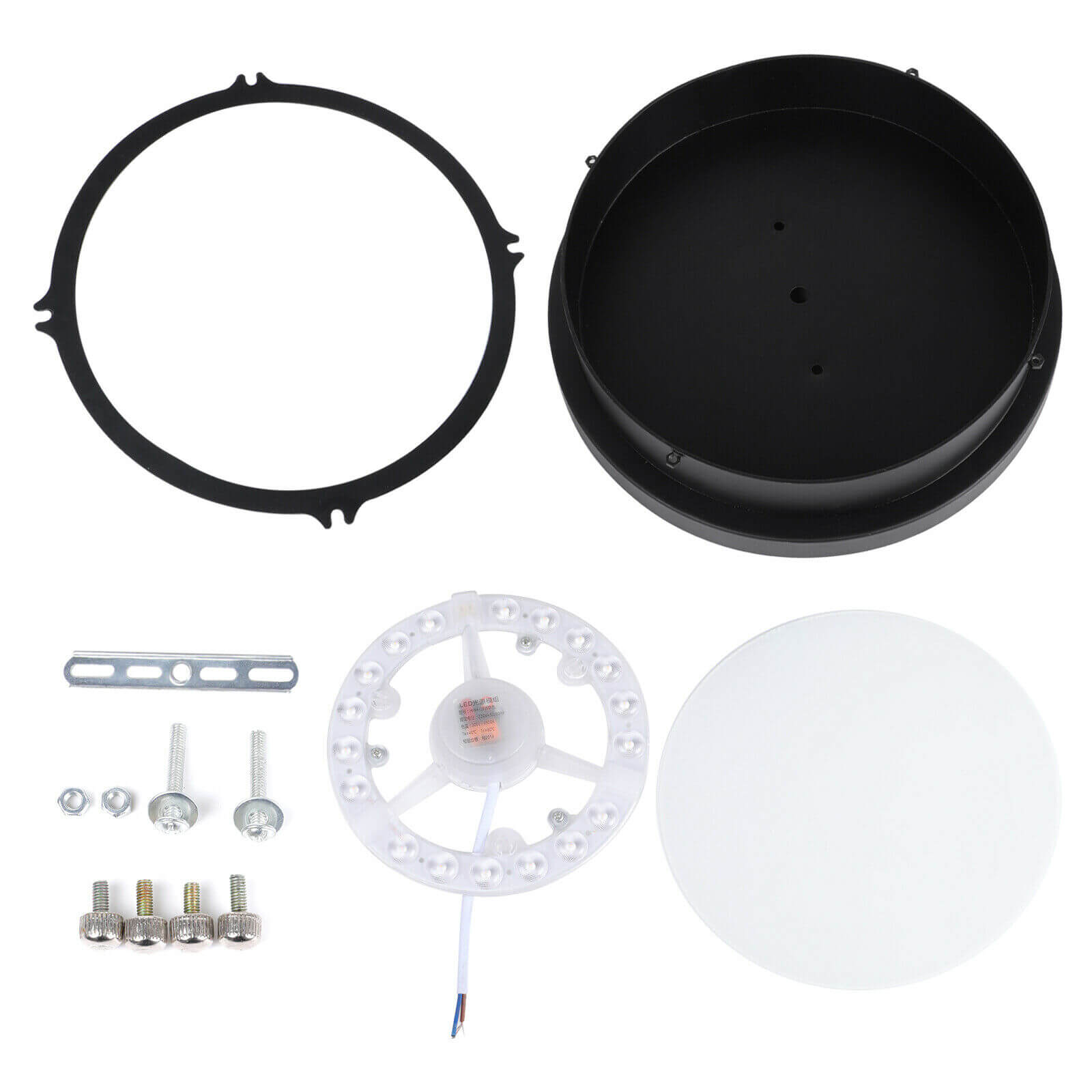 12W LED Ceiling Light package includes