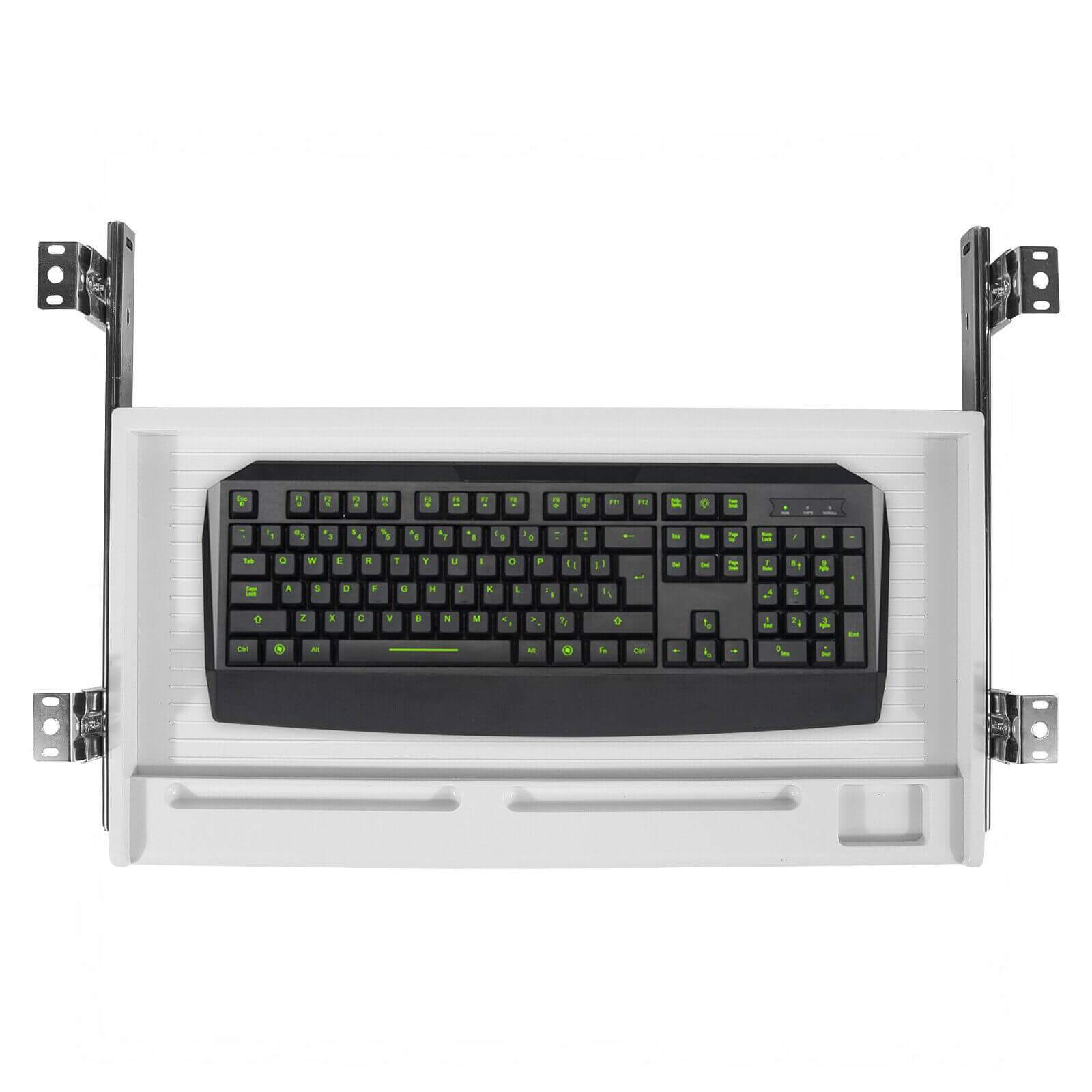 22x15" Under Desk Keyboard Mouse Tray