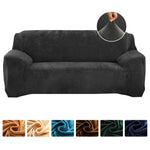 ANMINY Velvet Sofa Slipcover Stretch Couch Cover