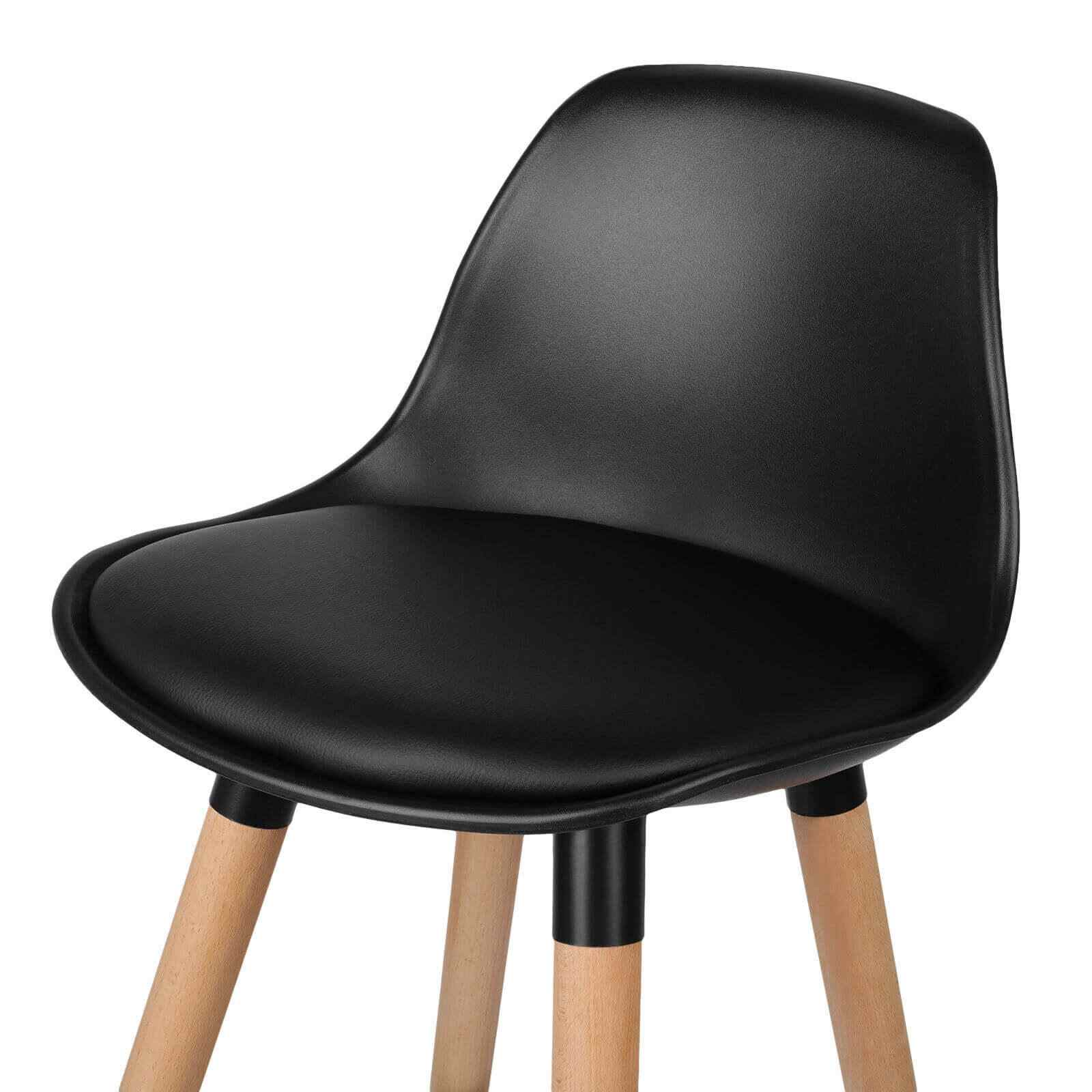 Soft 29" PU Leather Chair Bar Stools, 2/4Pcs